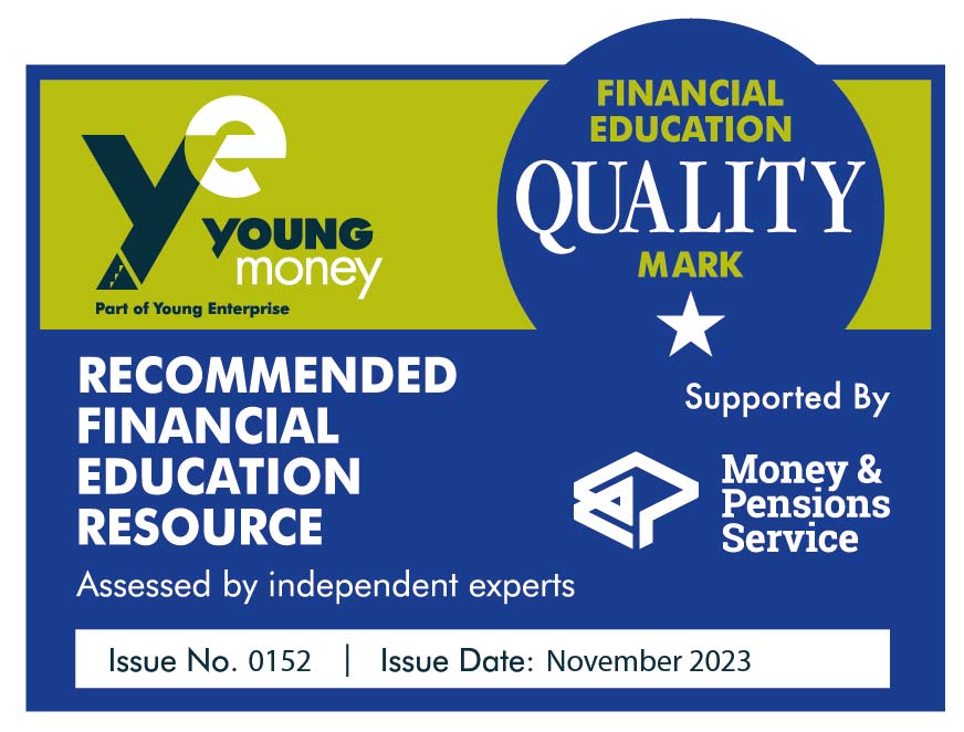 Young money has given us their financial education quality mark and econoME is a recommended financial education resource - Issue No.0145 | Issue Date: July 2020