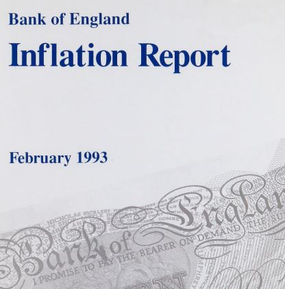 1993 inflation report publication cover